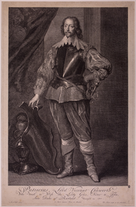 JMD-OP-1868 Kopergravure, Patricius Lord Viscount Chawarts