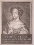 JMD-OP-1907b Mezzotint, Mary II Stuart