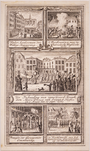 JMD-OP-1912 Ets, Prent, Scenes uit het jaar 1787.