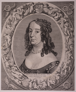 JMD-OP-2067 Kopergravure, Amalia van Solms-Braunfels