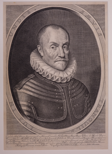 JMD-OP-2117 Kopergravure, Willem I , de Zwijger van Oranje-Nassau