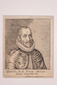 JMD-OP-2153 Kopergravure, Willem I , de Zwijger van Oranje-Nassau