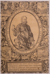 JMD-OP-2160 Kopergravure, Willem I , de Zwijger van Oranje-Nassau