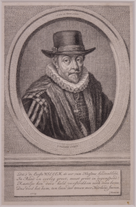 JMD-OP-2172 Kopergravure, Willem I , de Zwijger van Oranje-Nassau