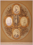 JMD-OP-2275 Litho, 25-jarig regeringsfeest Koning Willem III, 1849-1874