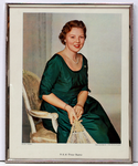 JMD-OP-2438 Kleurenfoto, Staatsieportret Koningin Beatrix