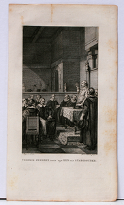 JMD-OP-2443 Kopergravure, Frederik Hendrik van Oranje-Nassau