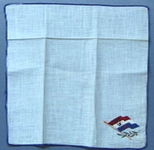 JMD-OR-0015 Zakdoek, 25-jarig regeringsjubileum Koningin Wilhelmina