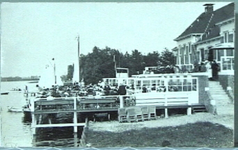 JMD-OR-0236 Foto, Foto-briefkaart bezoek Clubhuis te Groningen