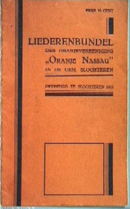 JMD-OR-0444 Uitgave, Liederenbundel Oranjevereniging Slochteren