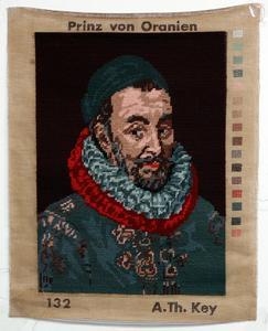 JMD-OR-1555 Borduurwerk, Willem van Oranje