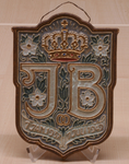 JMD-P-3526 plaquette, 12.5 jaar Koningin Juliana en Prins Bernhard