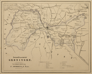 JMD-T-196 Litho, Topografische kaart provincie Groningen