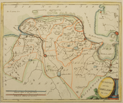 JMD-T-203 Kopergravure, Topografische kaart provincie Groningen