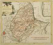 JMD-T-207 Kopergravure, Topografische kaart provincie Groningen
