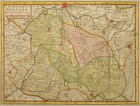 JMD-T-215 Kopergravure, Topografische kaart provincie Drenthe