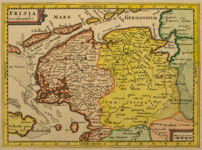 JMD-T-233 Gravure, Topografische kaart provincie Groningen