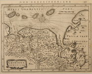 JMD-T-259 Kopergravure, Topografische kaart provincie Groningen