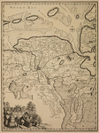 JMD-T-297 Kopergravure, Topografische kaart provincie Groningen