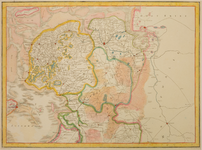 JMD-T-342 Gravure, Topografische kaart provincie Groningen