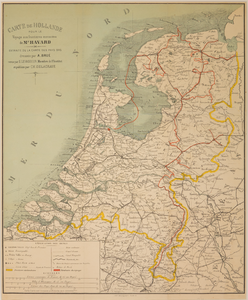 JMD-T-345 Litho, Topografische kaart Nederland