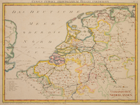 JMD-T-377 Kopergravure, Topografische kaart Nederlanden