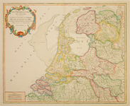 JMD-T-387 Gravure, Topografische kaart Nederland