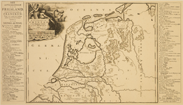 JMD-T-442 Gravure, Topografische kaart Nederland, Frisia