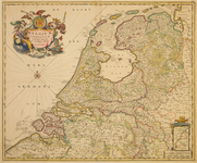 JMD-T-451 Gravure, Topografische kaart Nederlanden