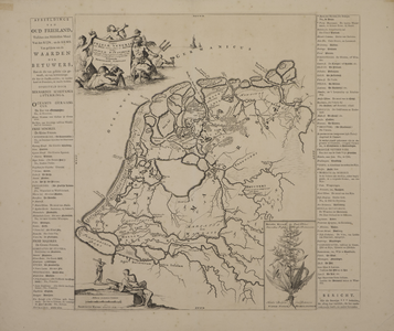 JMD-T-501 Gravure, Topografische kaart Noord-Nederland, Frisia
