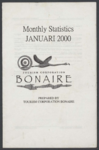 571 Bonaire monthly statistics, Januari 2000. Tourism corporation Bonaire, z.j