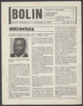 1071 Bolin. Boletin informativo di Sentronan di Bario, 1981
