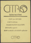 1085 Citro Information. Tips for divers....., ca. 1982