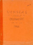 1330 Verslag van de toestand van het Eilandgebied Bonaire van het jaar 1966, 1967