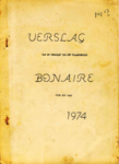 1338 Verslag van de toestand van het Eilandgebied Bonaire van het jaar 1974, 1975