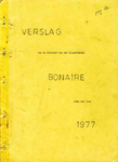 1341 Verslag van de toestand van het Eilandgebied Bonaire over het jaar 1977, 1978