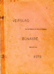 1343 Verslag van de toestand van het Eilandgebied Bonaire over het jaar 1979, 1980
