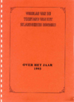1349 Verslag van de toestand van het Eilandgebied Bonaire over het jaar 1993, 1994