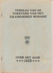  Verslag van de toestand van het Eilandgebied Bonaire over het jaar 1988, 1988