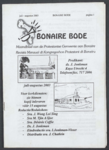 9 Bonaire Bode. Maandblad van de Protestantse Gemeente van Bonaire, 2003 - 2004