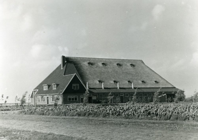 2298 - Wieringermeerboerderij type M. De verschijningsvorm van de boerderijen was een gemiddelde van alle traditionele ...