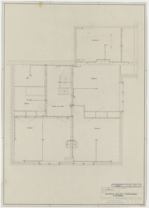271 Pachterswoning type H verdieping. Electrische installatie