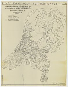 434 Indexcijfers bevolkingsontwikkeling in Nederland per gemeente in de periode 1919-1939 (1919 = 100)