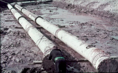 74 - Aanleg drinkwaterleiding in de Verlengde Oostrand