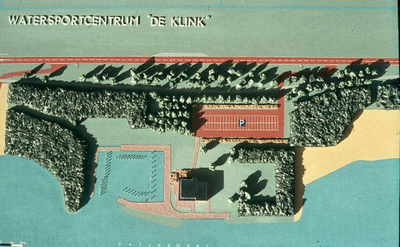 1921 - Maquette watersportcentrum De Klink
