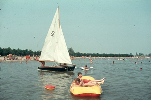 1968 - Recreatie langs het Veluwemeer