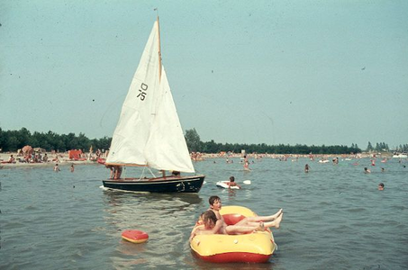 1968 - Recreatie langs het Veluwemeer