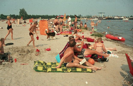 1971 - Recreatie langs het Veluwemeer