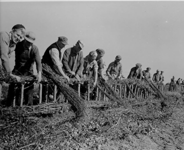 32 - Maken van een wiep aan de wiepstelling, onderdeel zinkstuk