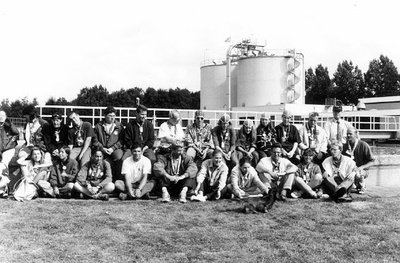 176 - Voorlichtingsactiviteiten: Bezoek van internationale scouts aan de afvalwaterzuivering De Kringloop te Lelystad ...